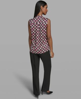 Women's V-Neck Woven Blouse