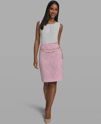 Women's Woven Pencil Skirt