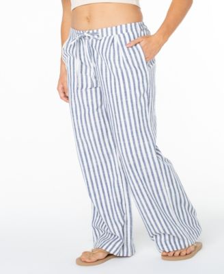 Women's Mavericks Stripe Print Straight Leg Trousers