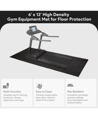 BalanceFrom High-Density PVC Home Gym Equipment Mat