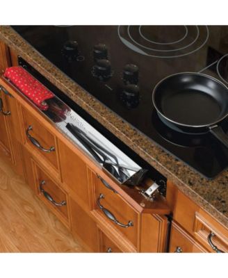 22" Tip Out Tray w/ Soft-close for Sink Base Cabinet, 6581-22SS-SC-1