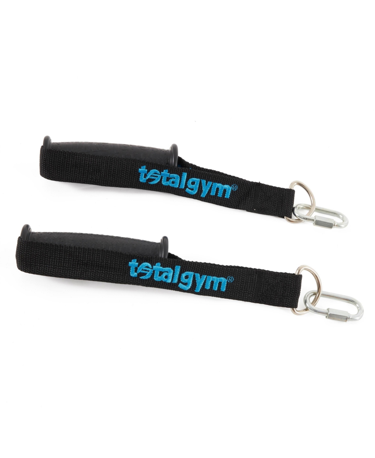 Total Gym 40950H Flexible Nylon Strap Handles for Comfortable and Versatile Workout Routines on Home Machines, Black