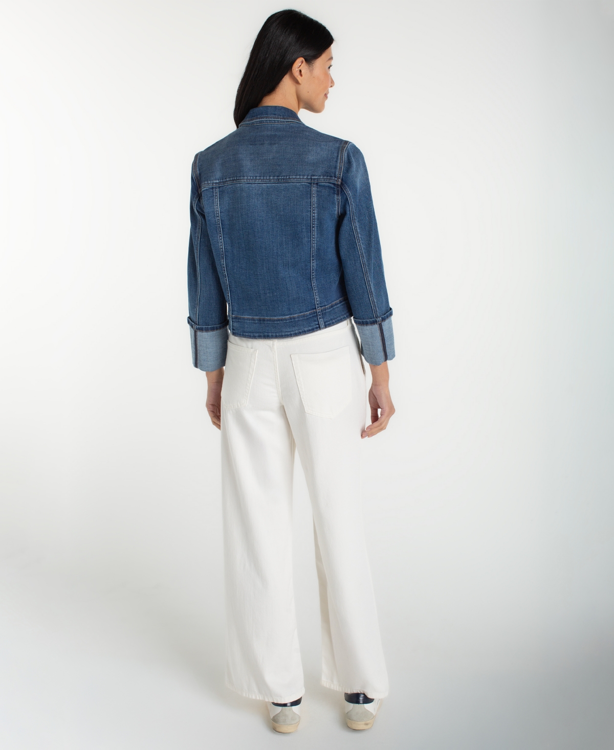 Liverpool Los Angeles Women's Collared Trucker Jacket