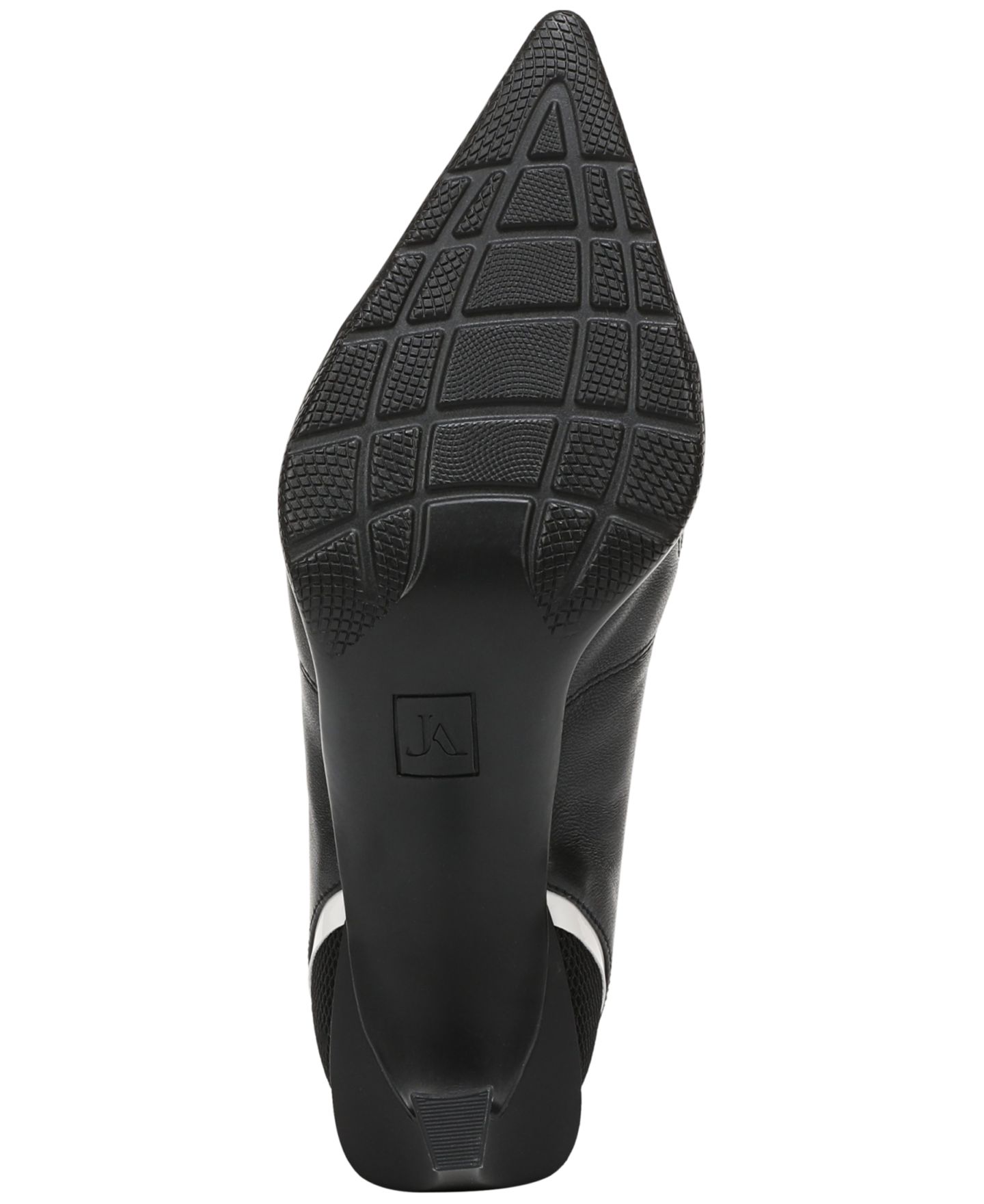 Женские кроссовки Naturalizer x June Ambrose Zyra Lace-Up Sneaker Pumps, цвет: Чёрный сетчатый / Кожаный — фото 5