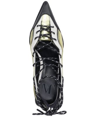 June Ambrose x Women's Zyra Lace-Up Sneaker Pumps 