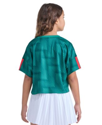 Girls' 8-16 Short-Sleeve Printed World Cup Soccer Top
