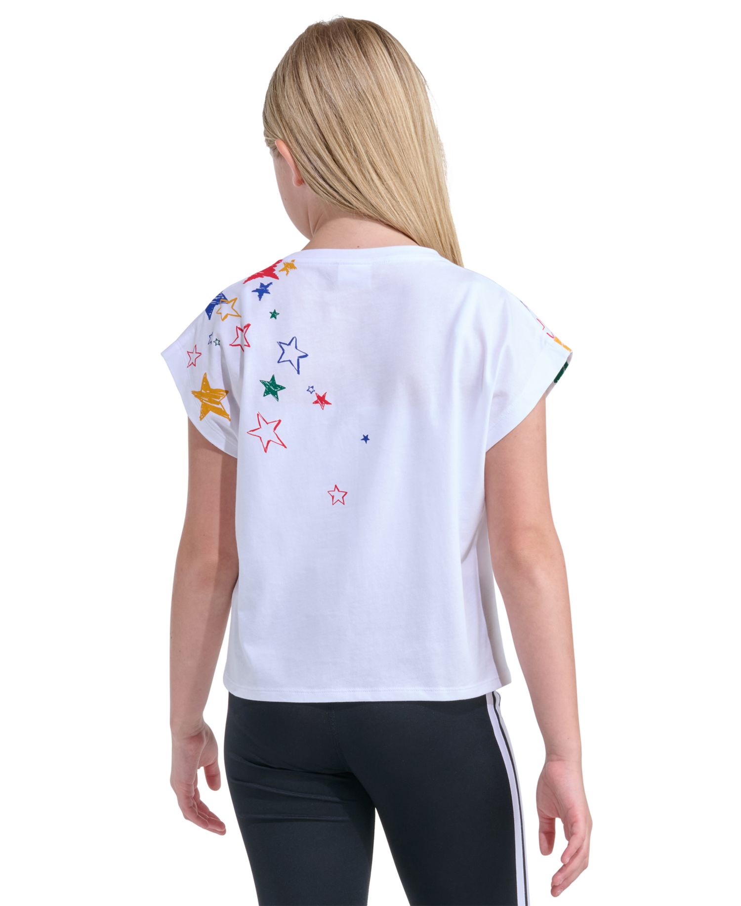 Girls' 8-16 Short-Sleeve Boxy-Fit T-Shirt