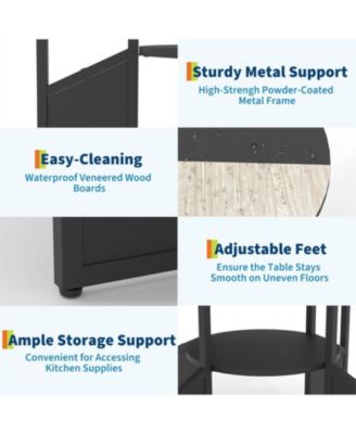 Farmhouse Dining Table | Standard Size | Wood | | 4-6 People