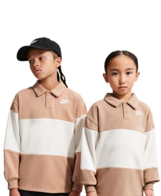 Boys' 4-20 Sportswear Club Rugby Striped Sweatshirt