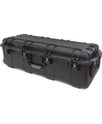 988 Wheeled Waterproof Case with Foam Insert for Equipment Storage, Black