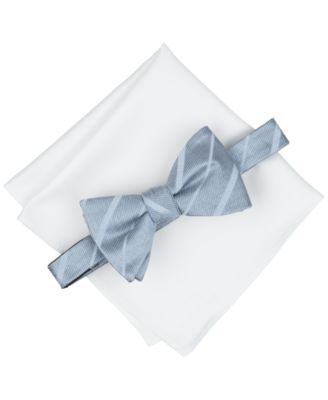 Men's Braden Solid Bow Tie & Pocket Square, 2-Piece Set