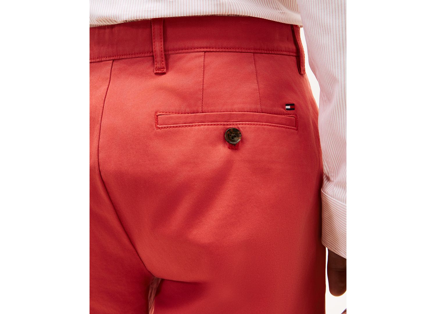Men's Slim-Straight Fit Stretch Chino Pants