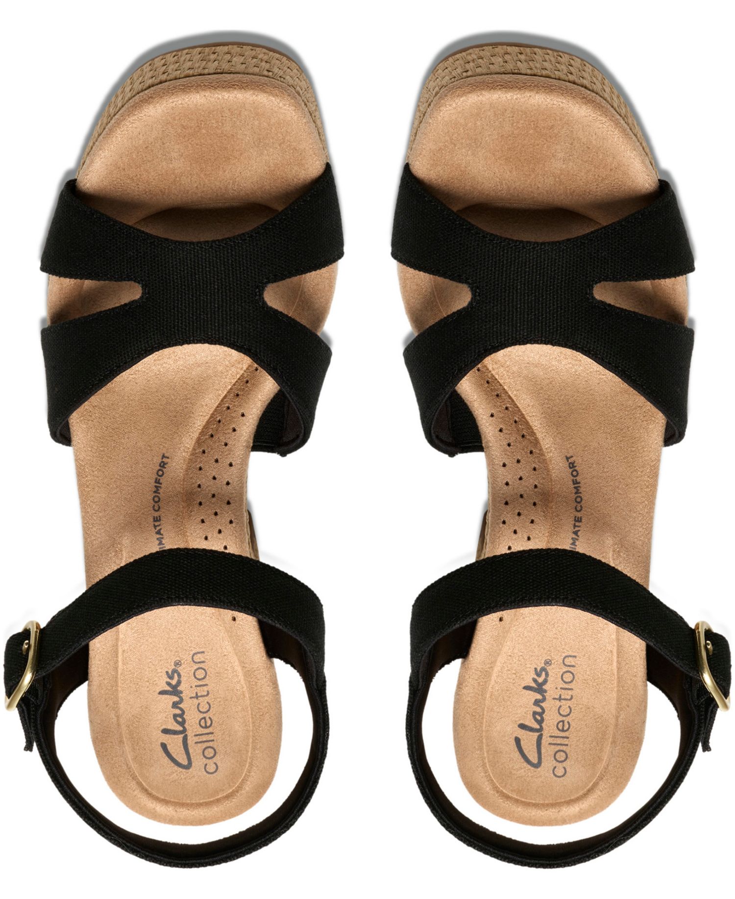 Women's Nerisa Twist Round Toe Wedge Sandals