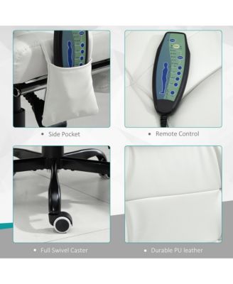  High Back     Metal   7-Point Vibrating Massage, Ergonomic  Office Chair