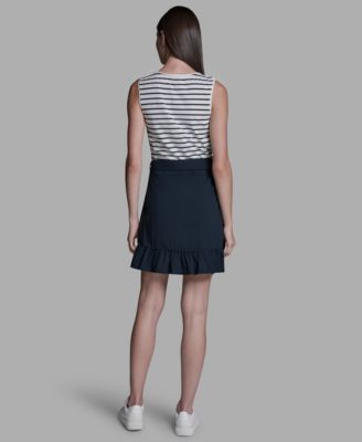 Women's Crewneck Sleeveless Dress