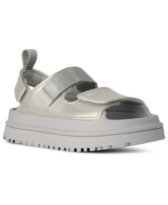 Kids' GoldenGlow Glossy Sparkles Open Toe Sandals