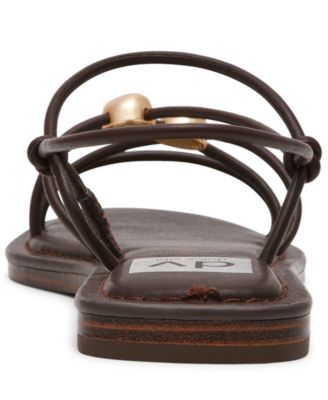 Women's Jaide Strapped Dome Studded Flat Sandals