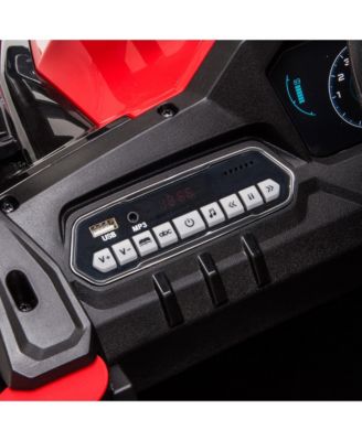 12V Kids UTV with Music, Lights, MP3/USB, Suspension, Camo