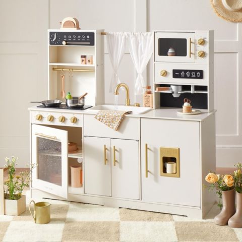 Детская игрушка Tiny Land Running Water Wooden Play Kitchen, Ages 3+