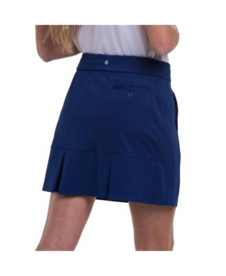 Women's Knit with Back Mesh Pleat Golf Skort