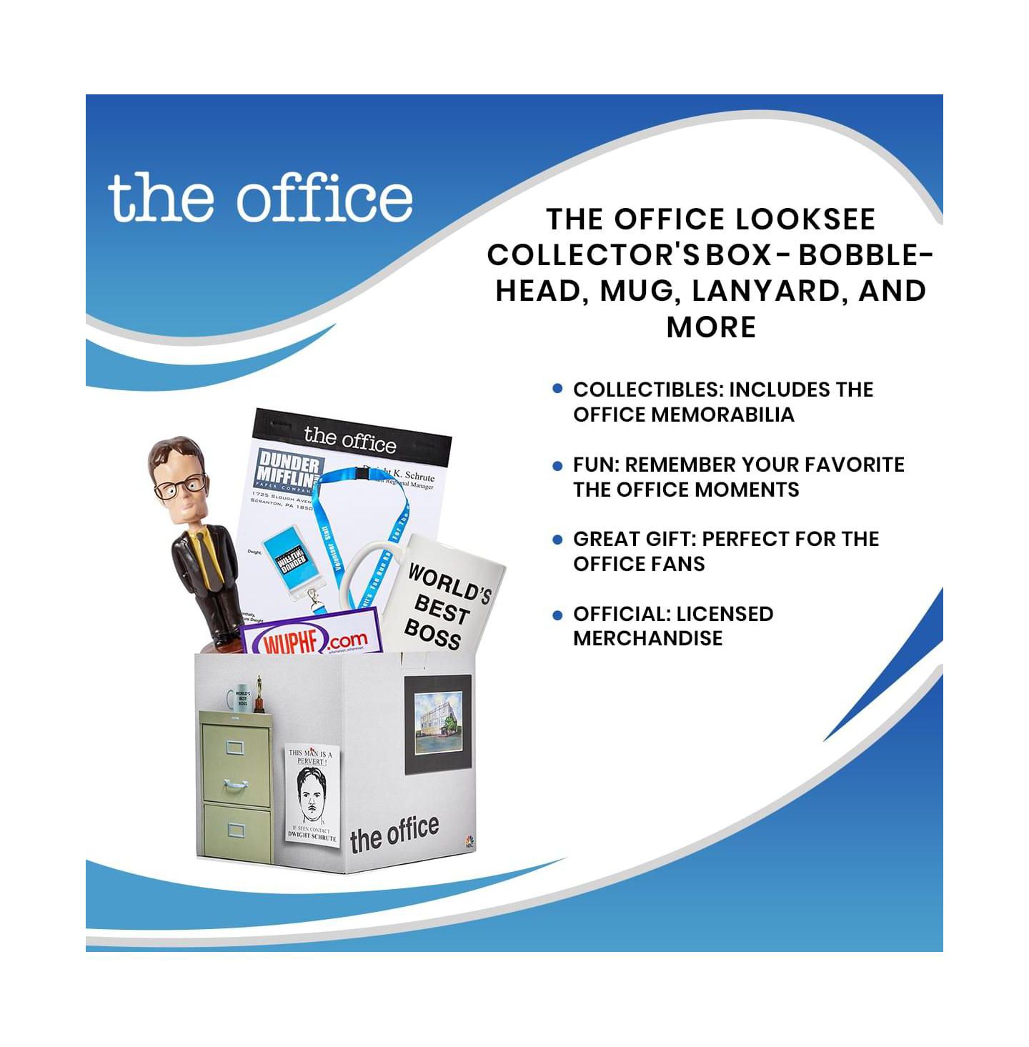 Детские фигурки Just Funky The Office LookSee Mystery 5-Piece Collectors Box, 14 Years & Up, цвет: Бежевый хаки — фото 5