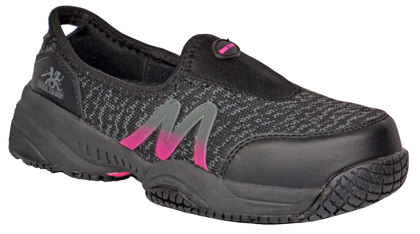 Женские кроссовки Moxie Trades Composite Toe Work, цвет: Чёрный — фото 1