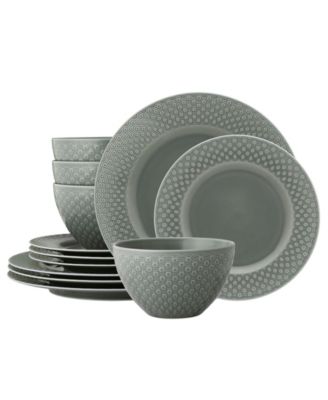 Kikko 12-Pc. Dinnerware Set, Service for 4