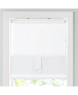 Linen Blend Light Filtering Cordless Roman Shade