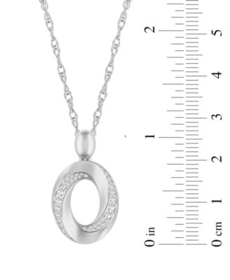 Diamond Pendant Necklace (1/3 ct. t.w.) in Sterling Silver