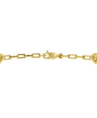 Diamond Bracelet (1/2 ct. t.w.) in 10k Yellow Gold