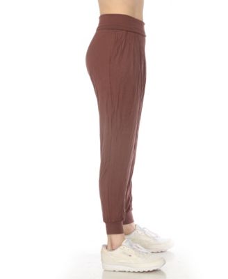 Women's High-Waist Pleated Lounge Pants