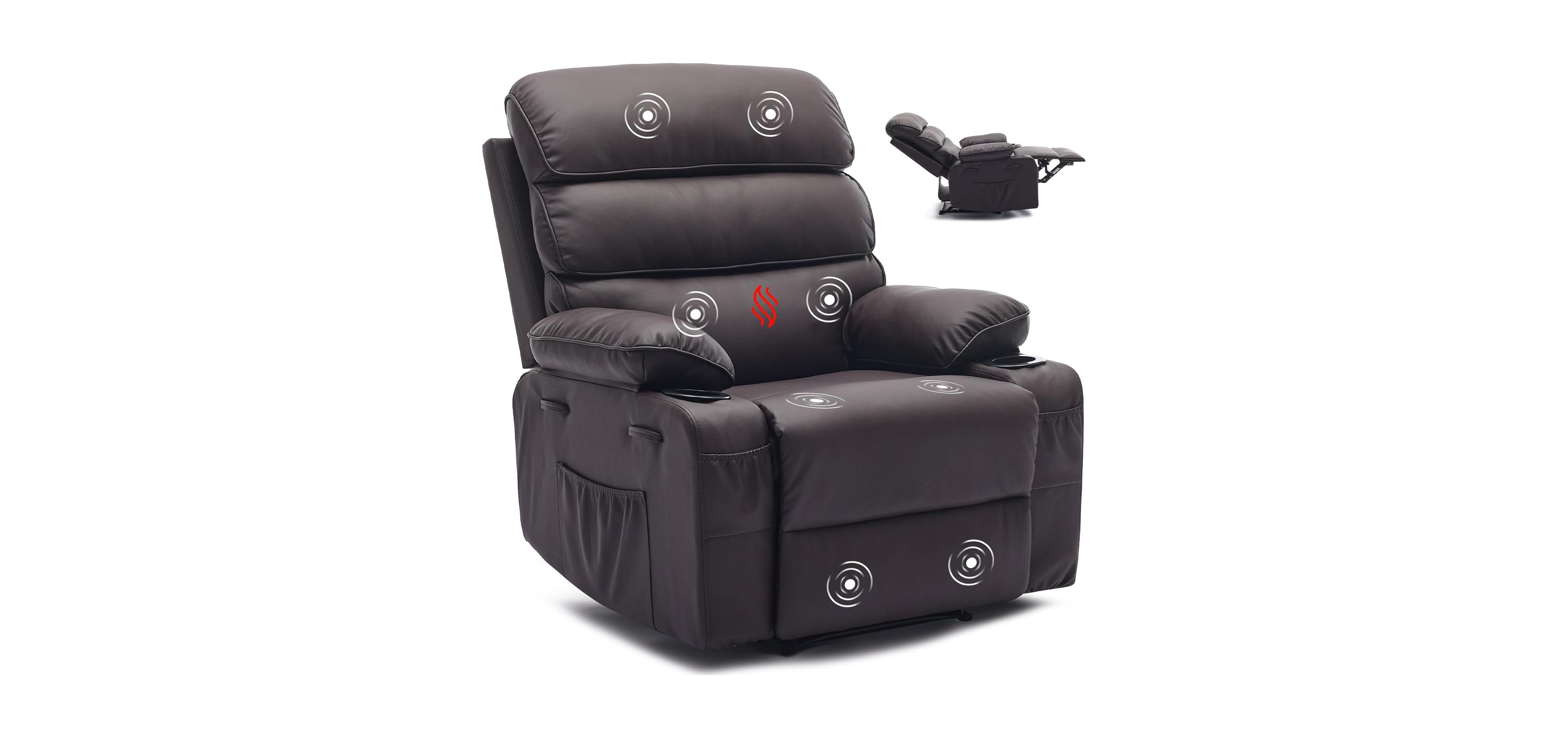 gaomon Recliner Chair Modern Ergonomic Lounge Single Sofa