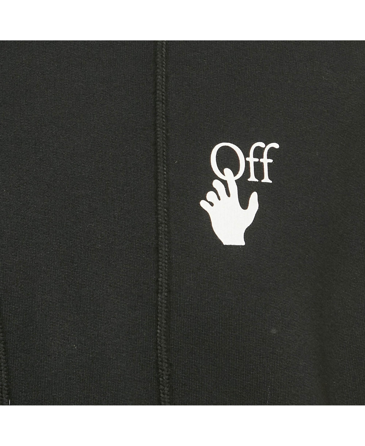 Pre-Owned Off-White Men's Arrow Print Cotton Hoodie