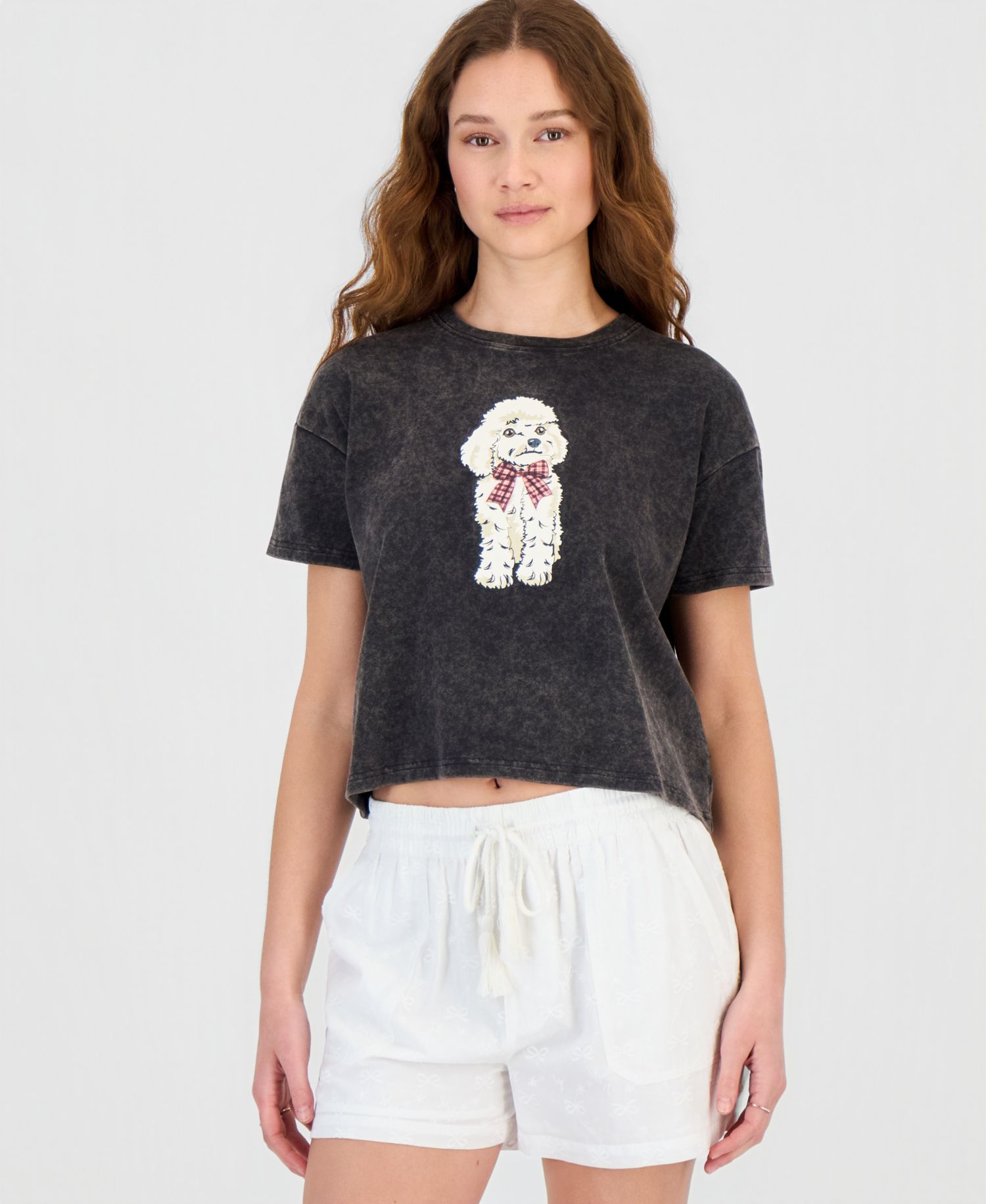 Juniors' Graphic-Print Short-Sleeve T-Shirt
