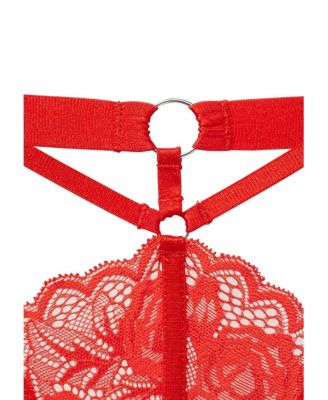 Women's Strappy Lace Thong