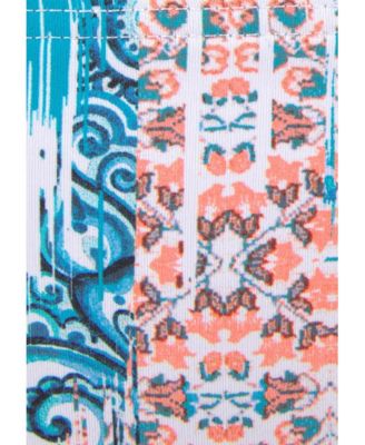 Women's Print Underwire Tankini Swimsuit Top