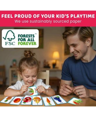 Toddler Matching Puzzle Ages 2–4 – 16 Self Correcting Educational Jigsaw Pieces