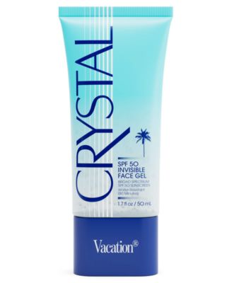 Crystal SPF 50 Invisible Face Gel, 1.7 oz.