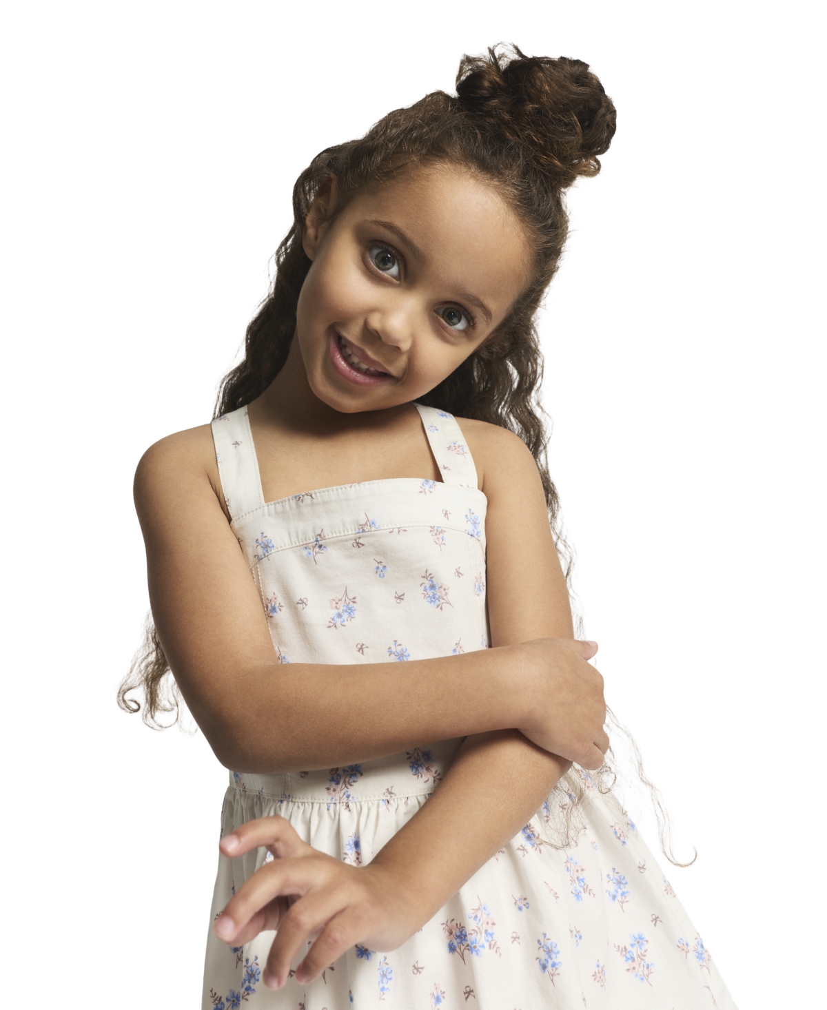 Calvin Klein Girls' 2T-6X Pull-On Tank Dress
