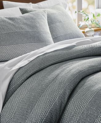 Interlaced Basketweave 3-Pc. Comforter Set, King