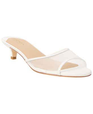 Women's Francesca Leather & Mesh Mule Sandals