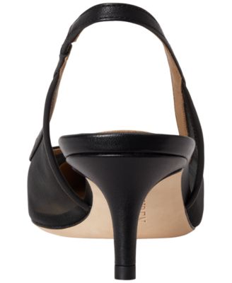 Women's Lolah Mesh and Nappa Slingback Pumps