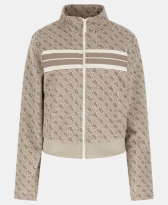 Women's Full-Zip Jacquard Sweatshirt