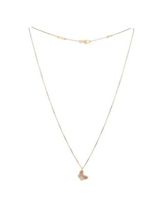 Sweet Alhambra Butterfly Pendant Necklace