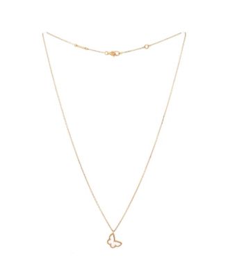 Sweet Alhambra Butterfly Pendant Necklace