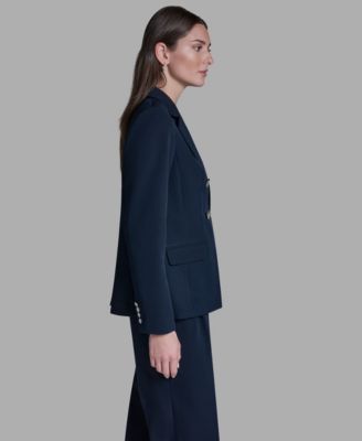 Women's Double Breasted Long-Sleeve Jacket