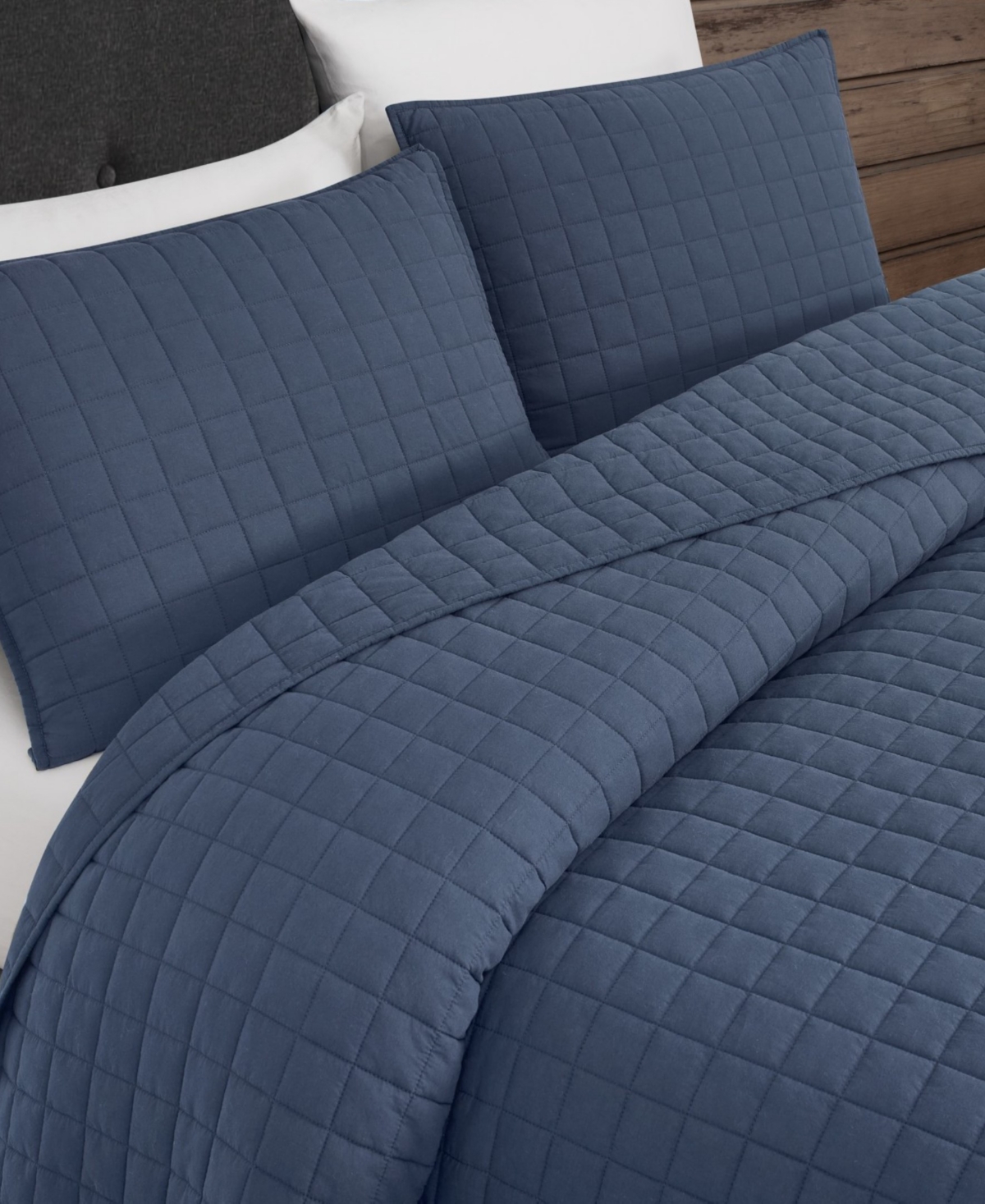 Frye Vintage Washed Cotton 3-Pc. Quilt Set