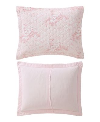 Toile Delightful Reversible 3-Pc. Quilt Set, Full/Queen