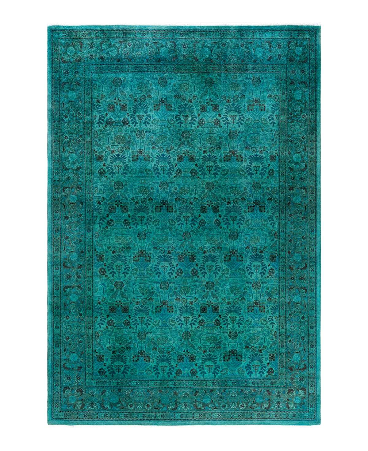 Adorn Hand Woven Rugs Fine Vibrance M1503 6' 2" x 9' 2" Area Rug