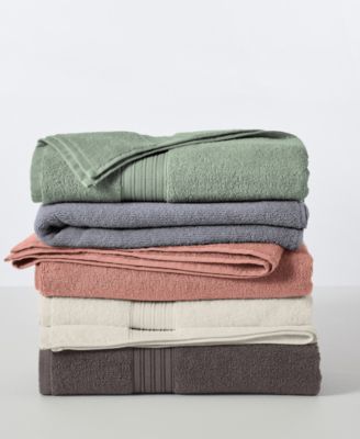 Quick-Drying Cotton 6-Piece Hand Towel Set, 26" x 16"